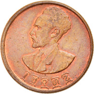 Monnaie, Éthiopie, Haile Selassie I, 10 Cents, Assir Santeem, 1944, SUP+ - Aethiopien