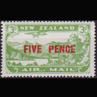 NEW ZEALAND 1931 - Scott# C4 Lake Surch. Set Of 1 LH - Unused Stamps