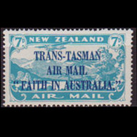 NEW ZEALAND 1934 - Scott# C5 Flight Opt. Set Of 1 LH - Unused Stamps