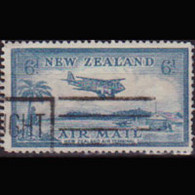 NEW ZEALAND 1935 - Scott# C8 Airfield 6p Used - Gebraucht