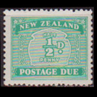 NEW ZEALAND 1939 - Scott# J22 Numeral 1/2p LH - Neufs