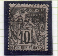 37CRT317 - OBOCK 1892 , Yvert N. 14 Usato. - Usados