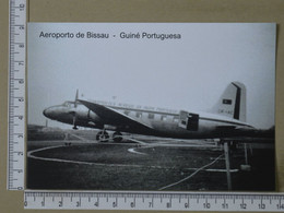 PORTUGAL - AEROPORTO DE BISSAU -  GUINÉ PORTUGUESA -   2 SCANS  - (Nº42439) - Guinea-Bissau
