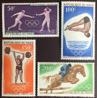 Niger 1968 Olympic Games MNH - Níger (1960-...)