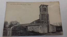 CPA - L'Aiguillon Sur Mer (85) - L'Eglise - 1923 - SUP - (EU 47) - Other Municipalities
