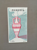 Ancienne Carte Parfumée Pompéïa - Publicités Parfum (journaux)