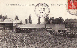 LE GENEST -53- Les Mines De La Lucette - Usine,Magasin, Direction? - Le Genest Saint Isle