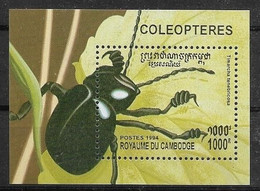 Thème Insectes - Cambodge - Timbres ** - Sans Charnière - TB - Andere & Zonder Classificatie