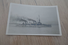 Carte Photo Bateau Militaire Le Condorcet 1933 Texte Au Dos ! - Warships