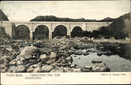 CPA Honduras, Paso Real, Carretera Del Sur, Brücke, Wasserpartie - Nicaragua