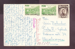 PE-03 Open Letter From Peru To Czecoslovakia. - Perù