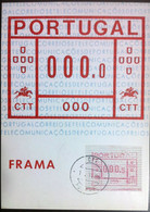 Portugal - ATM Machine Stamps - FDC (postcard) - FRAMA (Funchal) - Máquinas Franqueo (EMA)