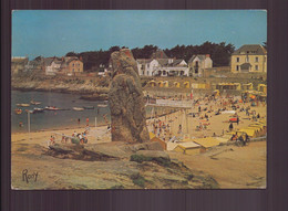 BATZ SUR MER LE MENHIR ET LA PLAGE SAINT MICHEL 44 - Batz-sur-Mer (Bourg De B.)