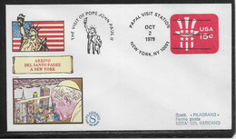 Etats Unis - Entiers Postaux - Thème Papes - TB - 1981-00
