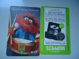 UNITED  KINGDOM  USED CARDS  DISNEY    MUPPET - Other & Unclassified