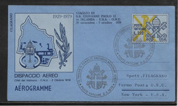 Vatican - Aérogramme - TB - Postal Stationeries