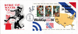 1994  WORLD CUP SOCCER USA '94 PELE' SIGNED COVER - BOLAFFI / SASSONE - 1950 – Brazil