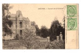 CHIEVRES - Couvent De La Visitation - Envoyée En 1906 - édit Vve Lauters Paternostre - Chievres