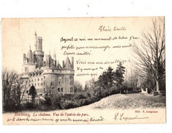ANTOING - Le Château - Vue De L'entrée Du Parc - Envoyée En 1906 - édit Lespinne - Antoing