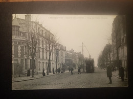 12308 " CHARENTON-SAINT MAURICE-RUE DE SAINT MANDE' "ANIMATA-TRAMWAY-VERA FOTO-CART. SPED.1905 - Ile-de-France