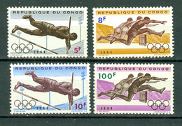 Rep. Congo 1964 OBP/COB 545**, 547/48**, 550**  Ol. Spelen Tokio / Jeux Ol. De Tokyo  MNH - Ongebruikt