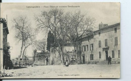 Labruguière   Place Thiers Et Ancienne Gendarmerie - Labruguière