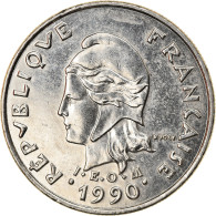 Monnaie, Nouvelle-Calédonie, 10 Francs, 1990, Paris, TTB, Nickel, KM:11 - Nieuw-Caledonië