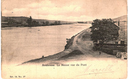 (29) Andenne   La Meuse Vue Du Pont. - Andenne