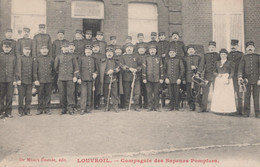 CPA - SELECTION - LOUVROIL - Compagnie Des Sapeurs Pompiers - Louvroil