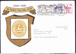 Berlin - Privatumschlag Borek Werbung Für Altdeutschland (MiNr: PU 094 B2/001) 1980 - Gelaufen - Enveloppes Privées - Oblitérées