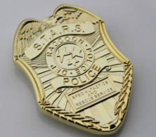 POLICE BADGE KING COUNTY SHERIFF POLIZIA DISTINTIVO  FBI MILITARY MARINE CORPS - Supplies And Equipment