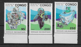 Thème Vie Marine - Congo - Neufs ** Sans Charnière - TB - Vie Marine