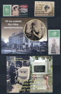 ** 2020 Kis összeállítás , Benne 150 éve Született Küry Klára Operettprimadonna Emlékívpár Azonos Sorszámmal + 2 Db Megs - Sonstige & Ohne Zuordnung