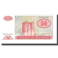 Billet, Azerbaïdjan, 50 Manat, KM:17b, NEUF - Azerbeidzjan