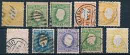 O Portugália 1871-1879 10 Db Bélyeg (Mi EUR Min 440.-) - Altri & Non Classificati