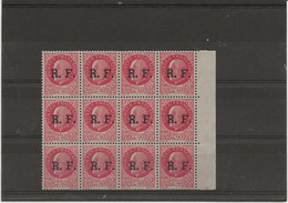 TIMBRES LBERATION LYON N° 12 BLOC DE 12 NEUF SANS CHARNIERE -ANNEE 1944 - COTE : 204 € - Libération