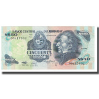 Billet, Uruguay, 50 Nuevos Pesos, KM:61a, SUP - Uruguay