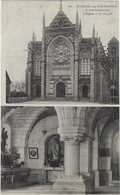 44  Saint Julien De  Vouvantes  -  L'eglise Et La Crypte - Saint Julien De Vouvantes