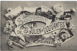 44  Saint Julien De  Vouvantes  - Vues Multiples - Souvenir - Saint Julien De Vouvantes