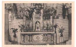 Cpa Pitié Basilique De N Dame  L'autel - Moncoutant