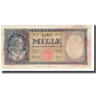 Billet, Italie, 1000 Lire, 1947, 1947-08-14, KM:88a, TTB - 1000 Lire