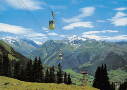 Klosters-Madrisa Bergbahn Gegen Vereinatal Und Gatschifer   (10 X15 Cm) - Klosters