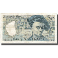 France, 50 Francs, Quentin De La Tour, 1977, TTB, Fayette:67.2, KM:152a - 50 F 1976-1992 ''quentin De La Tour''