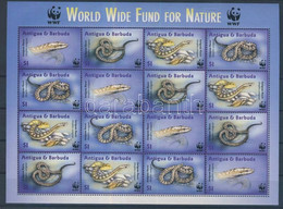 ** 2002 WWF Vékony Kígyó Kisív Mi 3838-3841 - Altri & Non Classificati
