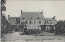 44  Saint Julien De  Vouvantes  - Chateau De La Briais Cote Sud - Saint Julien De Vouvantes