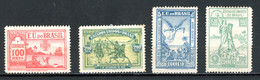 BRA   Y&T   112 - 115   X   ---   Sans Gomme  --  TB - Unused Stamps