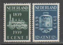 Olanda 1939 - Ferrovie **            (g7615) - Other & Unclassified