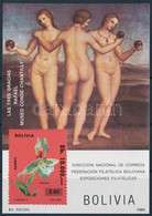 ** 1985 Raffaello Festmény Blokk, Raffaello Painting Block Mi 148 - Other & Unclassified