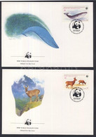 1984 WWF: Amerikai Tapír Sor Mi 1066-1069 4 Db FDC-n - Sonstige & Ohne Zuordnung