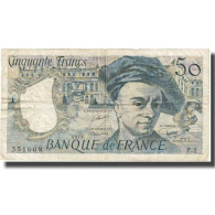 France, 50 Francs, Quentin De La Tour, 1976, TTB, Fayette:67.1, KM:152a - 50 F 1976-1992 ''quentin De La Tour''